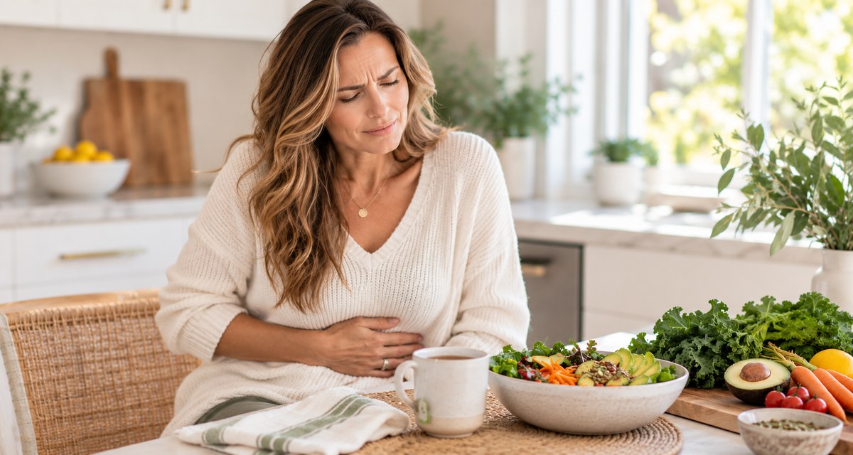 Histamine intolerance symptoms in women, including perimenopause.